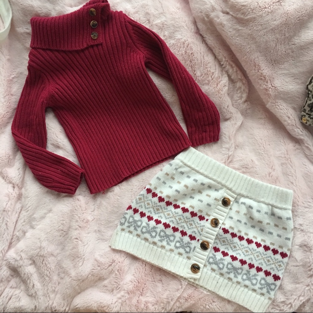 24m Toddler Girl knit set Excellent condition